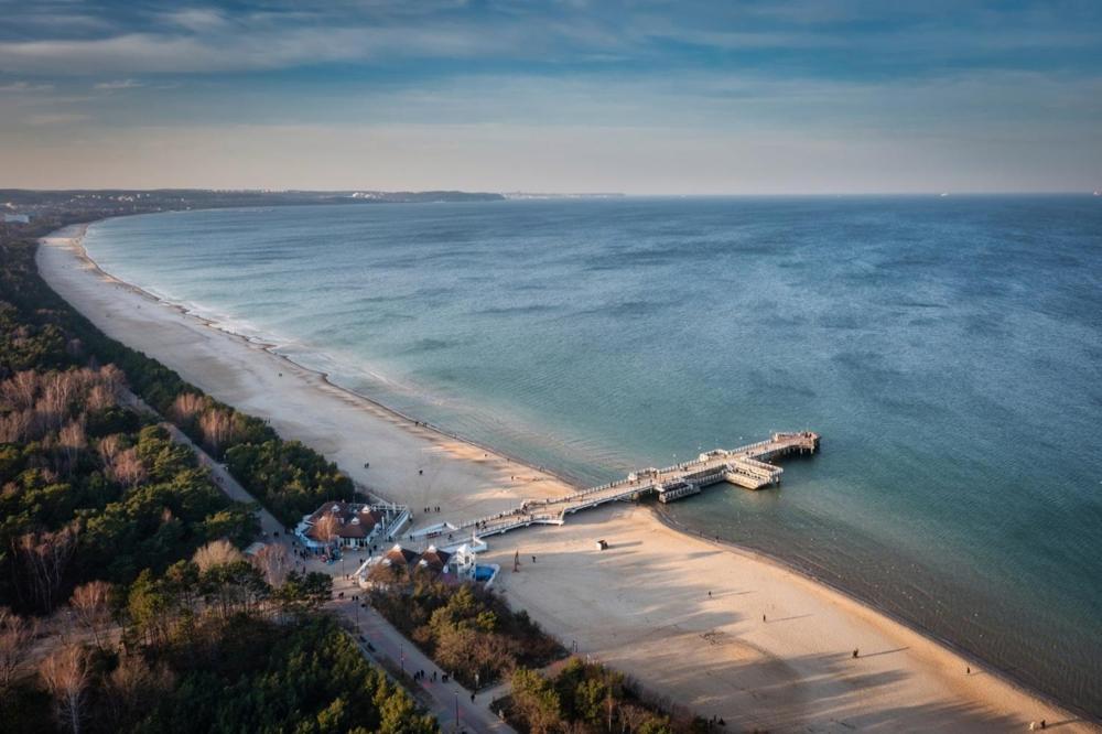 Mieszkanie Nad Morzem Karawela Danzica Esterno foto